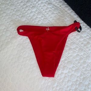 Ark swimwear bikini bottoms sz small red